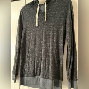 Sonoma Charcoal Hoodie with White Accents